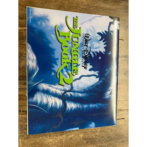 "The‎ Jungle Book 2" 1 Pic Litho. a Imperfection On Pic. PLZ SEE PICTURES 14x11 - Picture 9 of 9